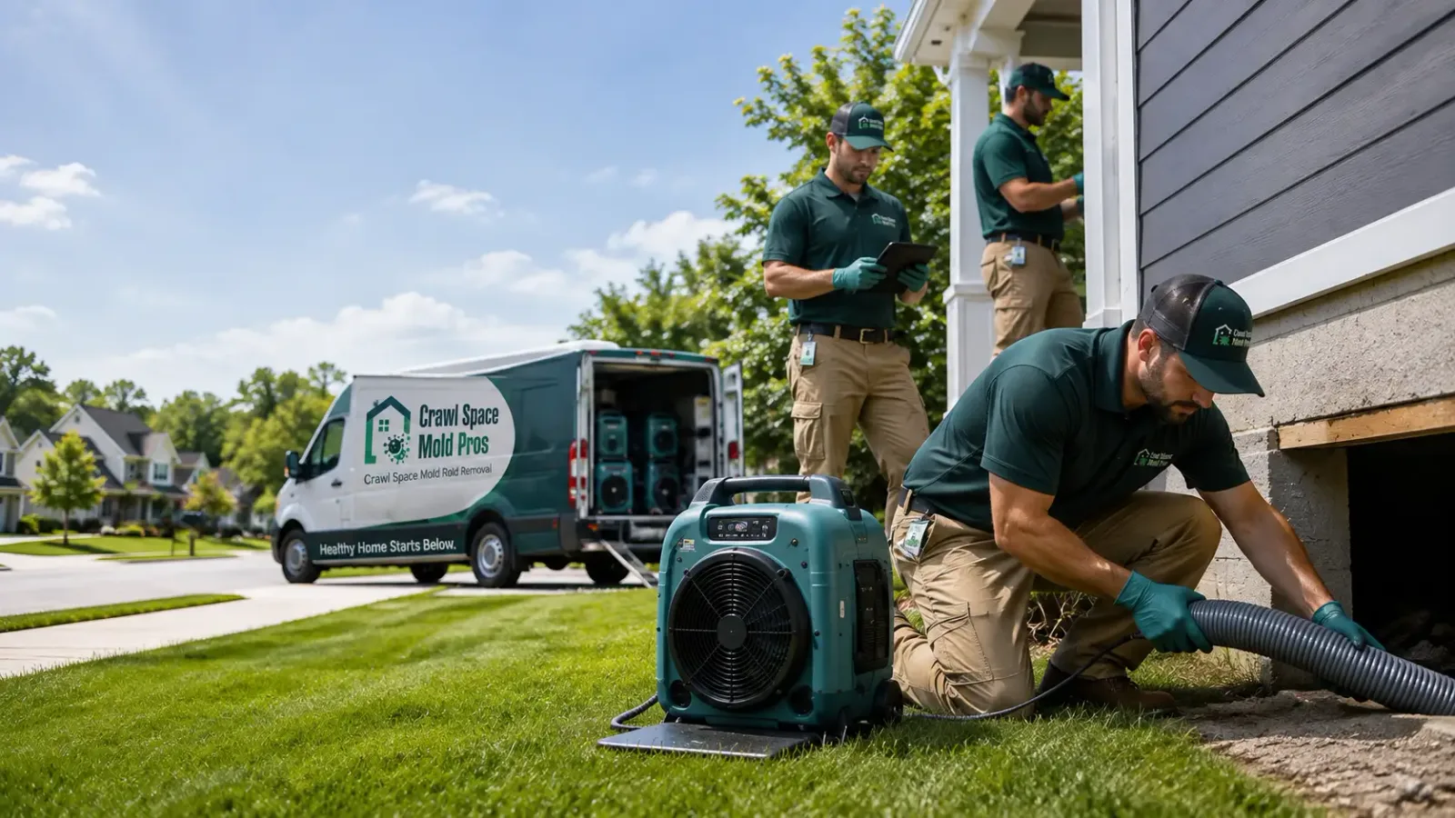 Crawl Space Mold Removal in Alliance, NE